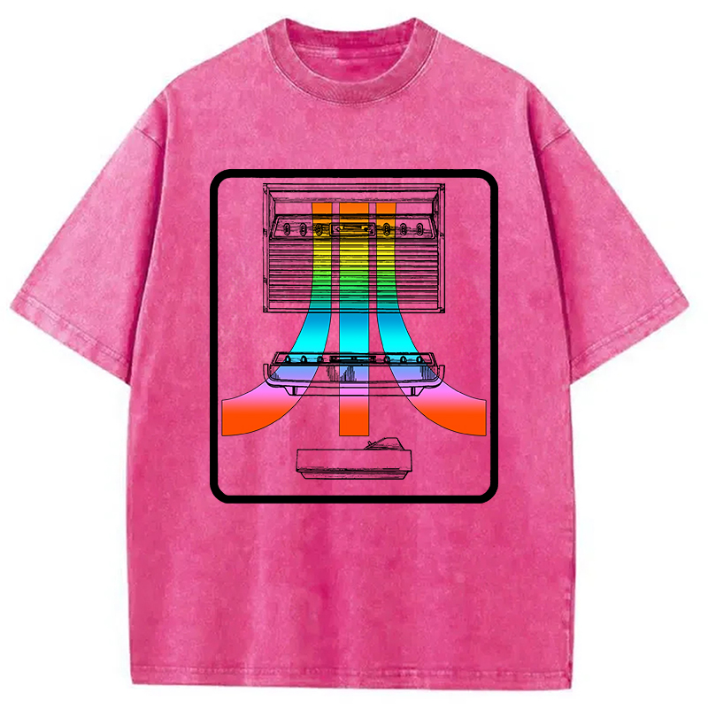Modecanvas Retro game consoles Atari Washed T-Shirt