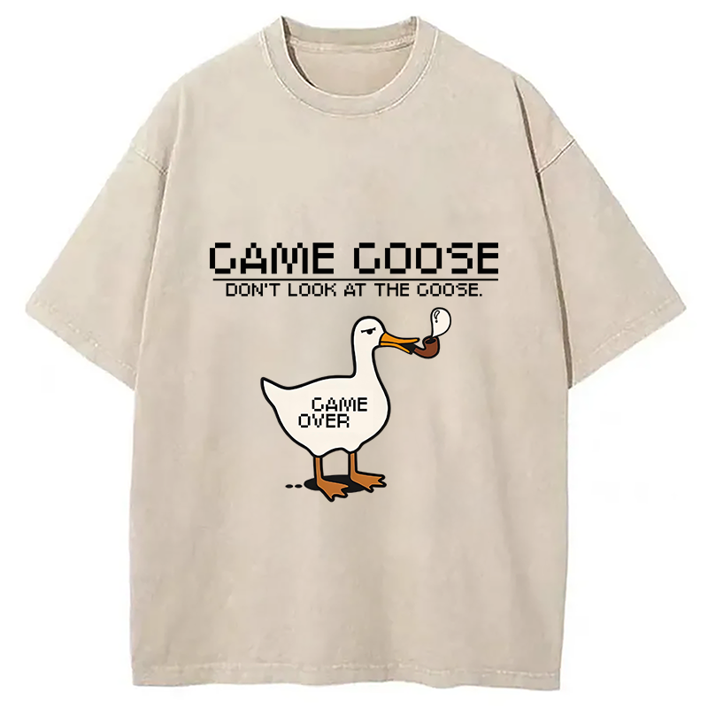 Modecanvas Goose Game Washed T-Shirt