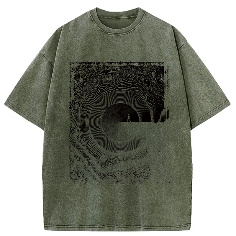 Modecanvas Breaking Rejection DTG Printing Washed T-Shirt-modecanvas