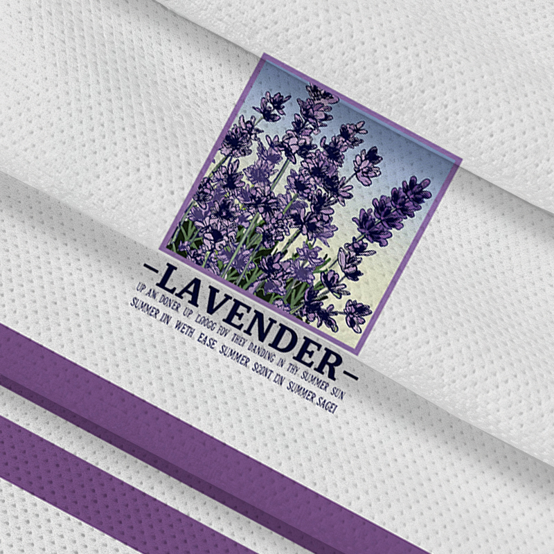 Modecanvas Lavender Scent Jersey Short