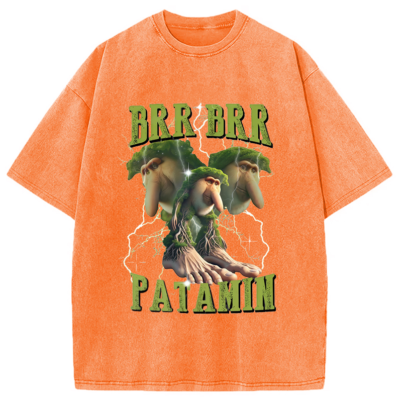 Modecanvas Brr Brr Patapim Washed T-Shirt
