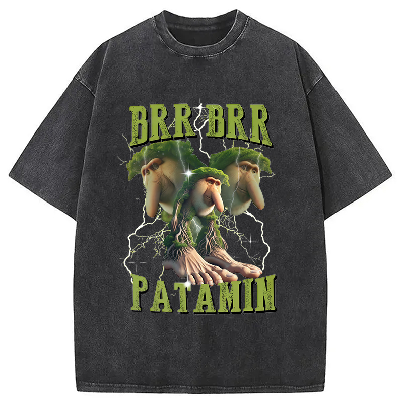 Modecanvas Brr Brr Patapim Washed T-Shirt