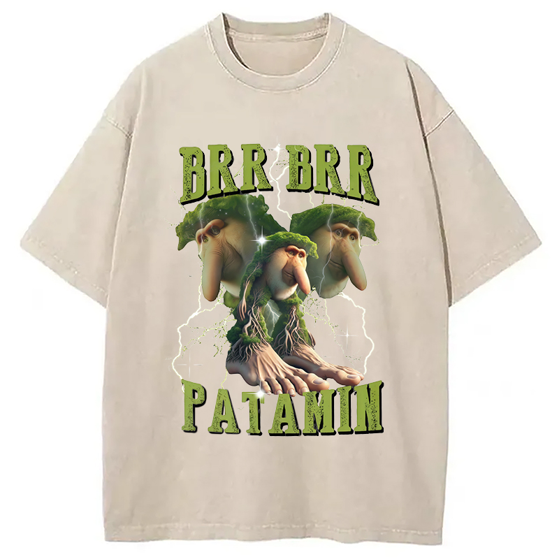 Modecanvas Brr Brr Patapim Washed T-Shirt