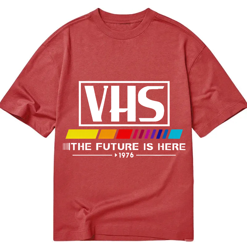 Modecanvas VHS 1976 Vintage DTG Printing Classic T-Shirt-modecanvas