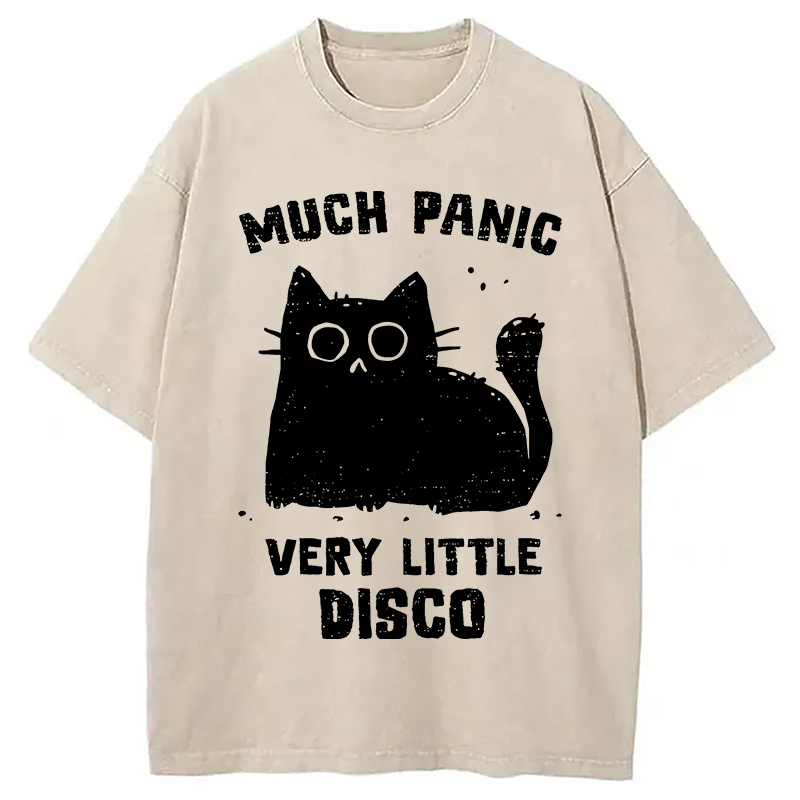 Modecanvas More Disco Funny Washed T-Shirt