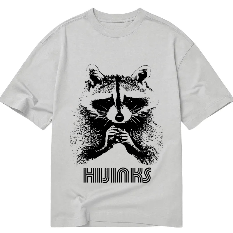 Modecanvas Raccoon Hijinks DTG Printing Classic T-Shirt-modecanvas
