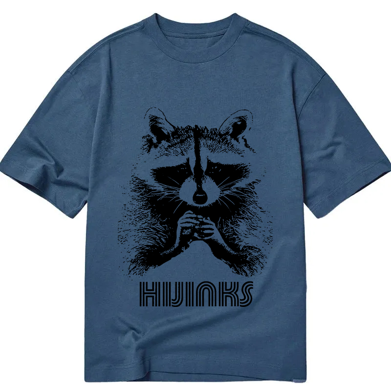 Modecanvas Raccoon Hijinks DTG Printing Classic T-Shirt-modecanvas