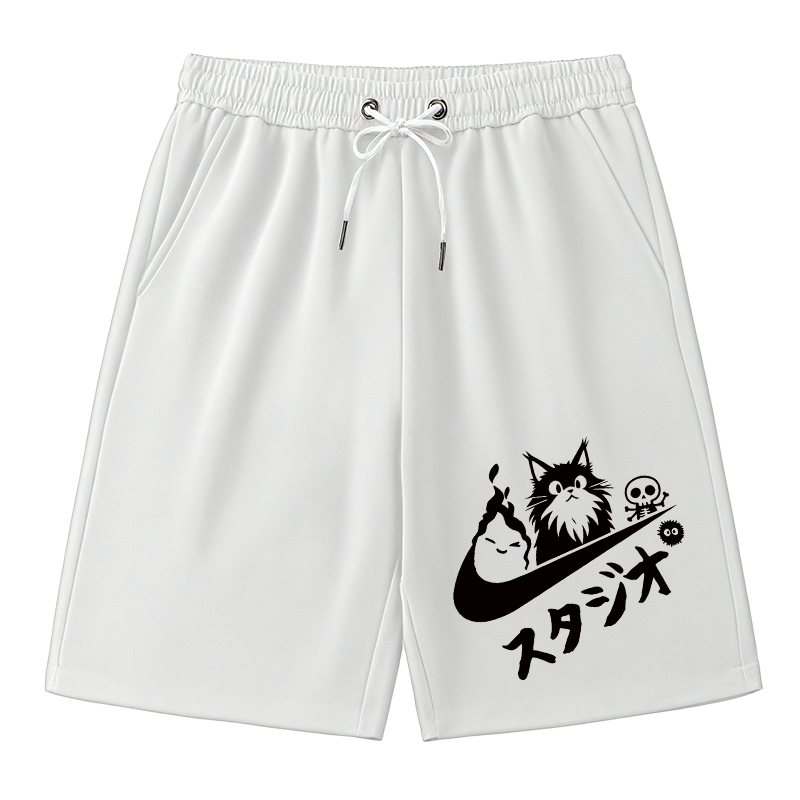 Modecanvas Black Cat Vintage Classic Short