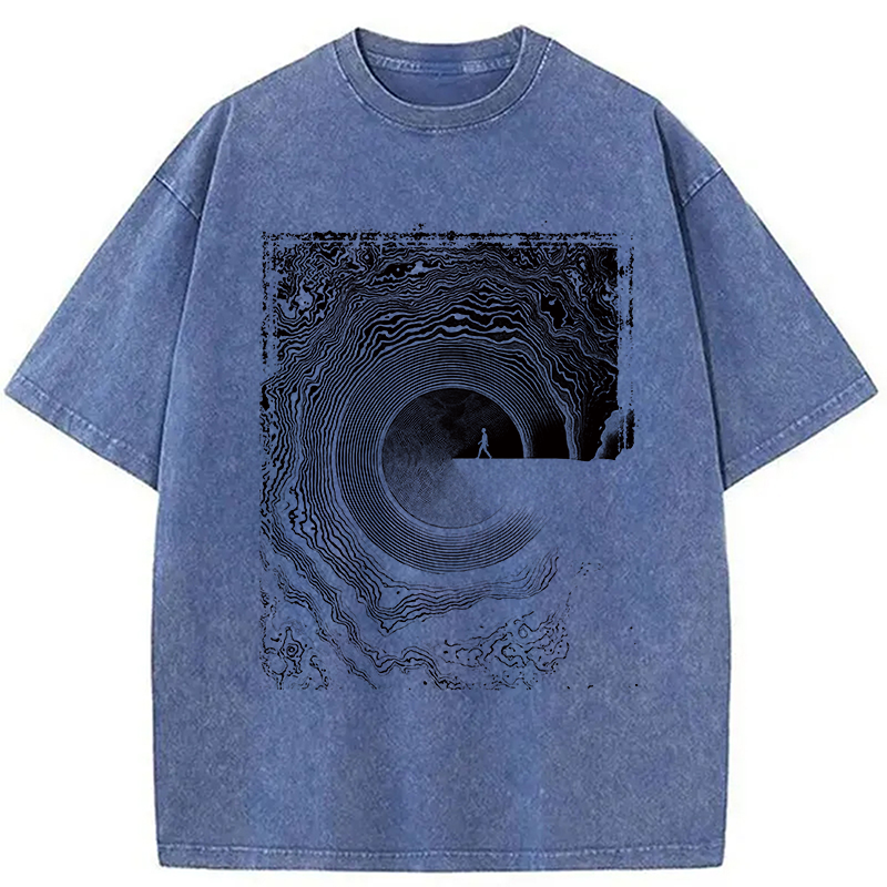 Modecanvas Breaking Rejection DTG Printing Washed T-Shirt-modecanvas