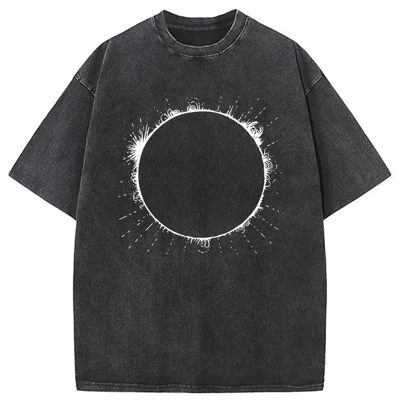 Modecanvas Solar Flare Washed T-Shirt
