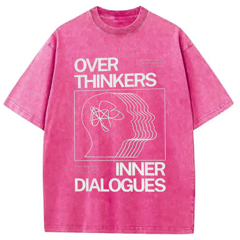 Modecanvas Master Your Mind Washed T-Shirt