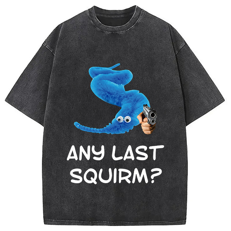 Modecanvas Any Last Squirm DTG Printing Washed T-Shirt