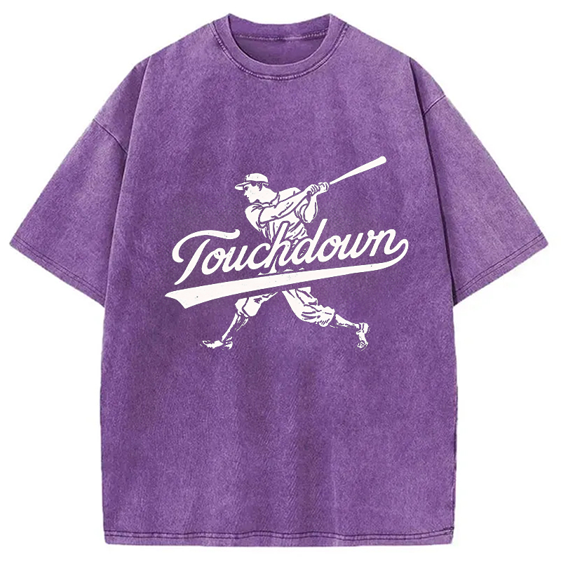 Modecanvas Touchdown DTG Printing Washed T-Shirt
