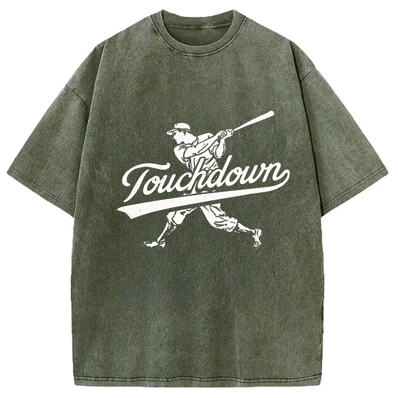 Modecanvas Touchdown DTG Printing Washed T-Shirt
