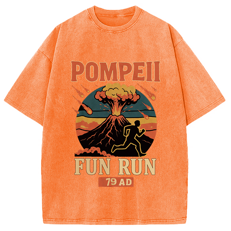 Modecanvas Fun Run DTG Printing Washed T-Shirt