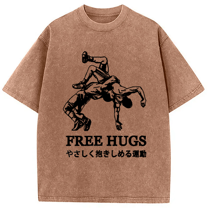 Modecanvas Interesting Jiu-Jitsu Washed T-Shirt