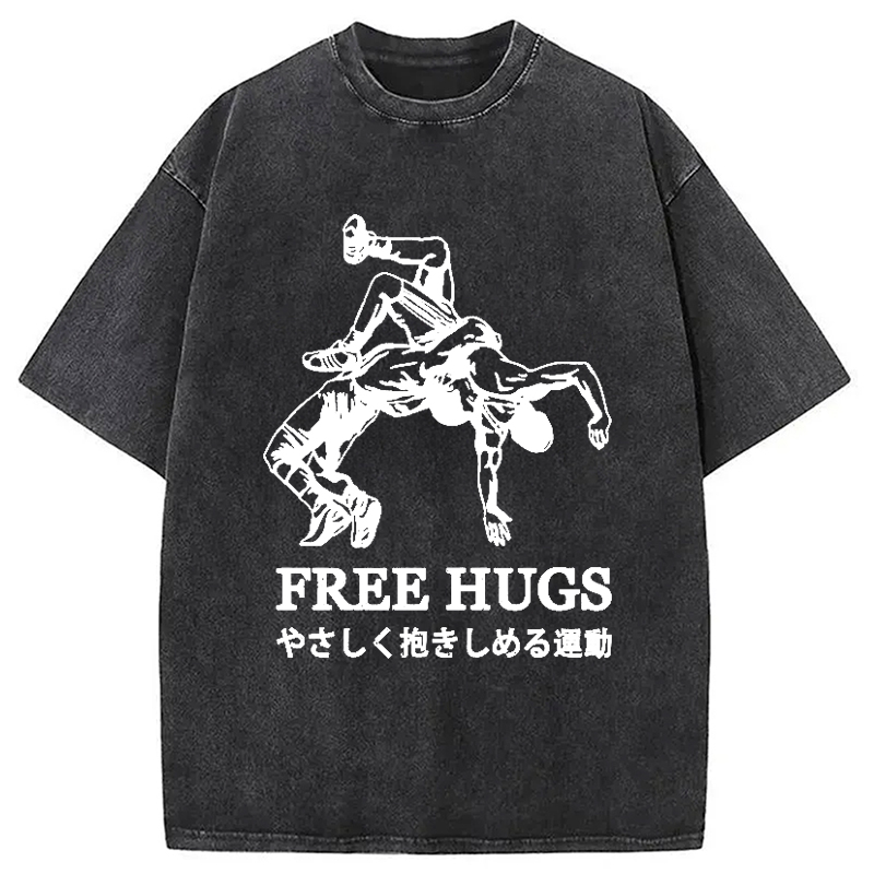Modecanvas Interesting Jiu-Jitsu Washed T-Shirt