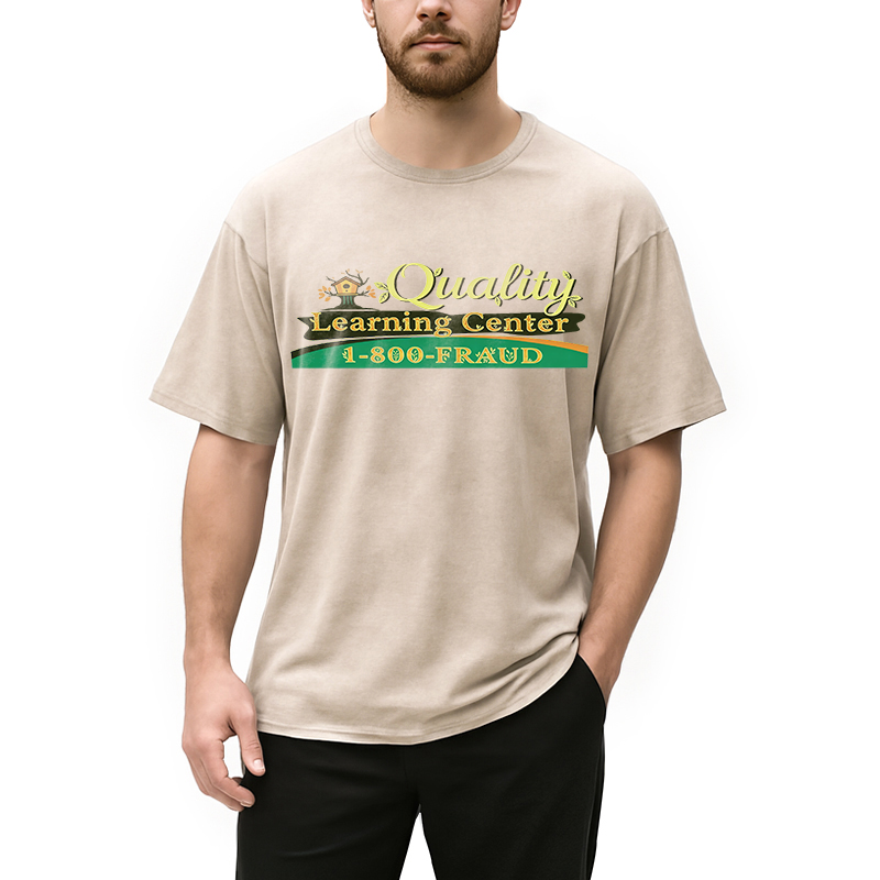 Modecanvas Quality Learning Center DTG Printing Washed T-Shirt