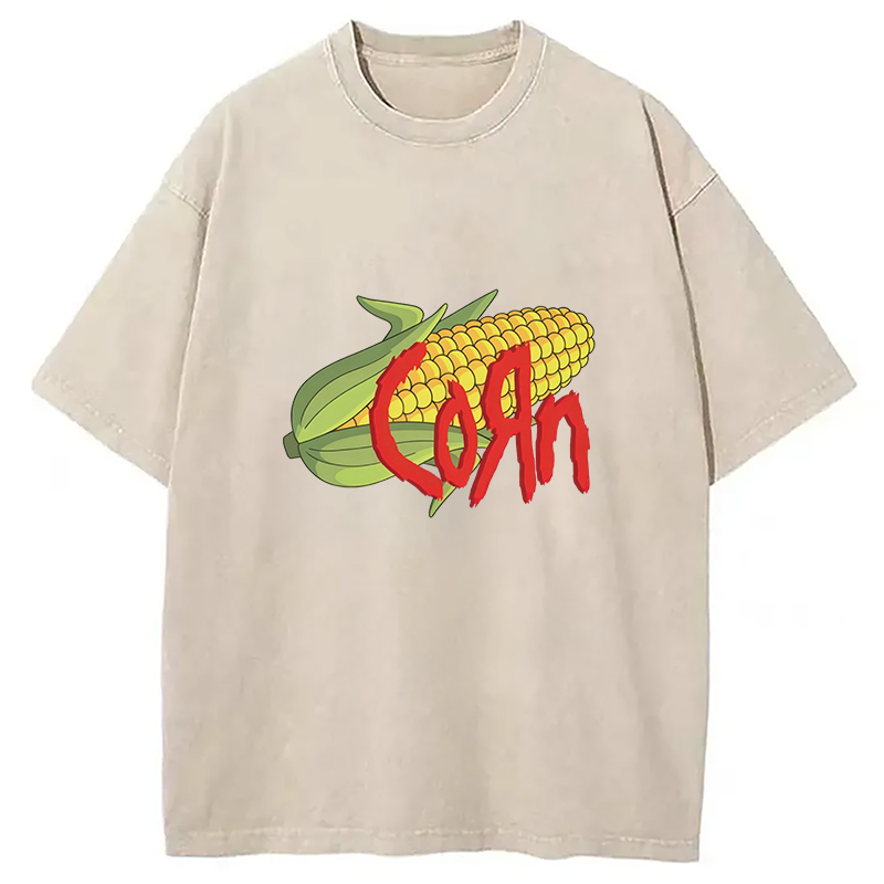 Modecanvas CoRn DTG Printing Washed T-Shirt