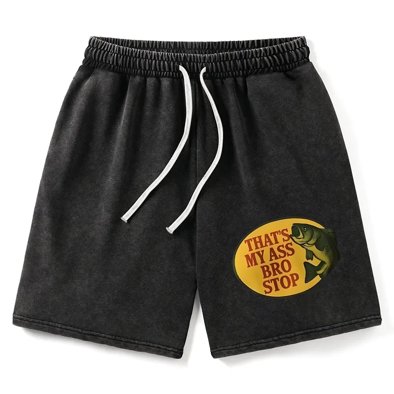 Modecanvas Bro Stop Washed Short