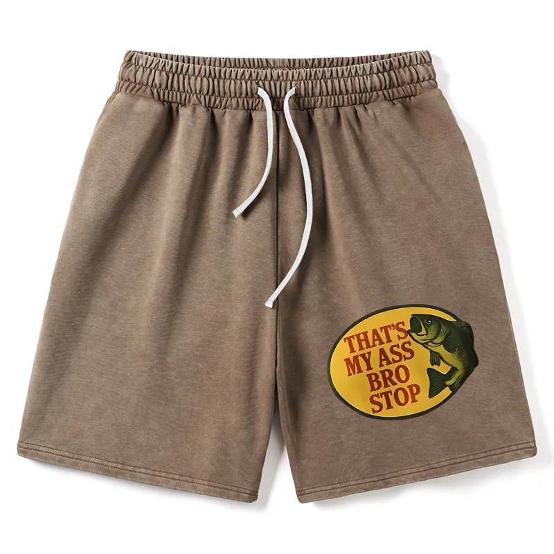 Modecanvas Bro Stop Washed Short