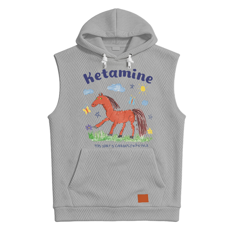 Modecanvas I Do Ketamine Hooded Tank