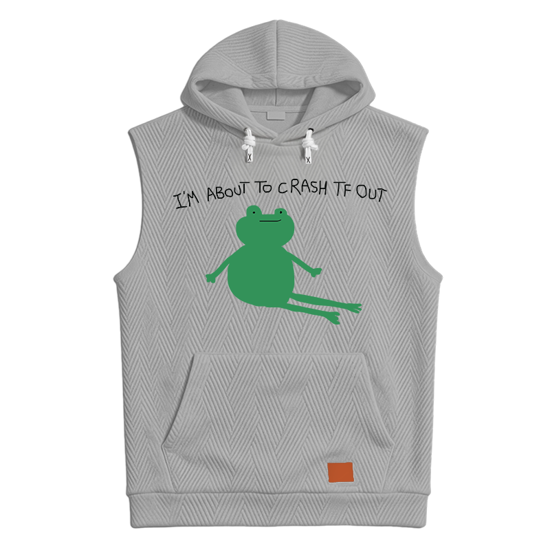 Modecanvas I'm About To Crash Tf Out Hooded Tank
