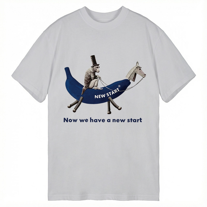 Modecanvas Now We Have A Start DTG Printing Classic T-Shirt-modecanvas
