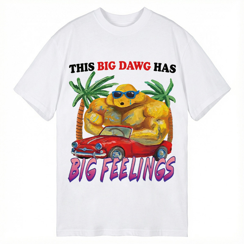 Modecanvas Big Dawg DTG Printing Classic T-Shirt-modecanvas