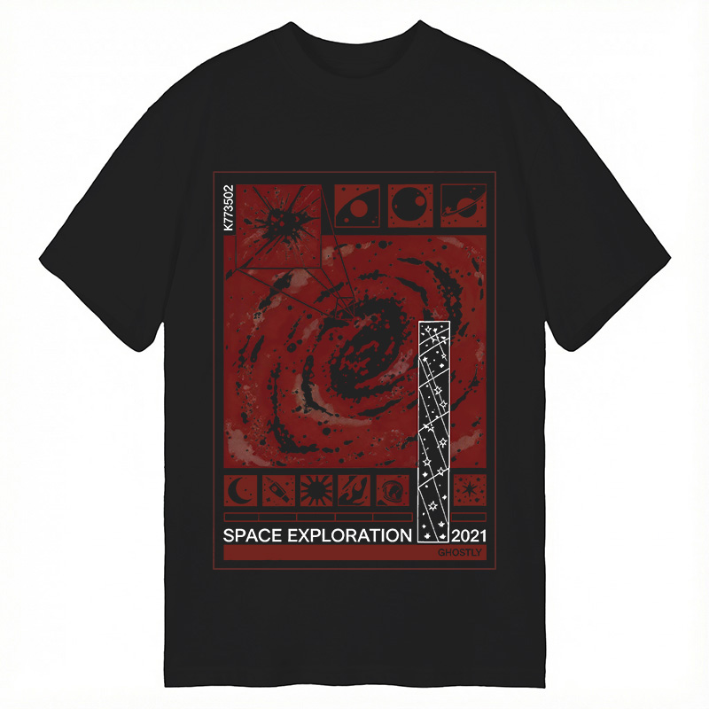 Modecanvas Embrace the Cosmos DTG Printing Classic T-Shirt-modecanvas