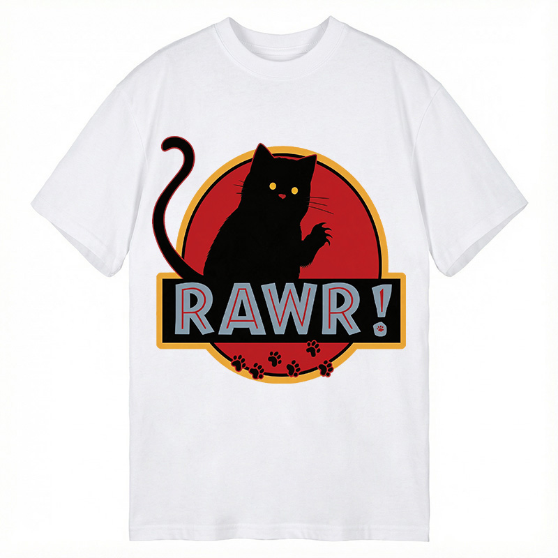 Modecanvas RAWR! DTG Printing Classic T-Shirt-modecanvas