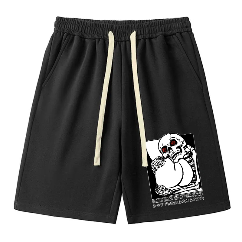 Modecanvas I'll Be Danned If I Die Sober Classic Shorts For Sale