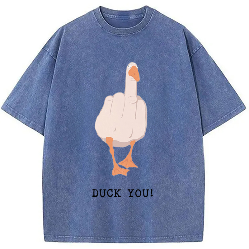 Modecanvas Duck You Washed T-Shirt