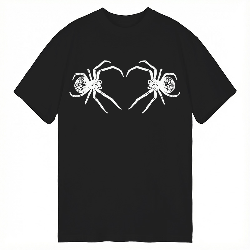 Modecanvas Skull Spider DTG Printing Classic T-Shirt-modecanvas