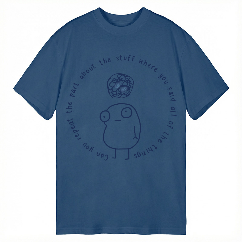 Modecanvas ADHD Humor Meme DTG Printing Classic T-Shirt-modecanvas