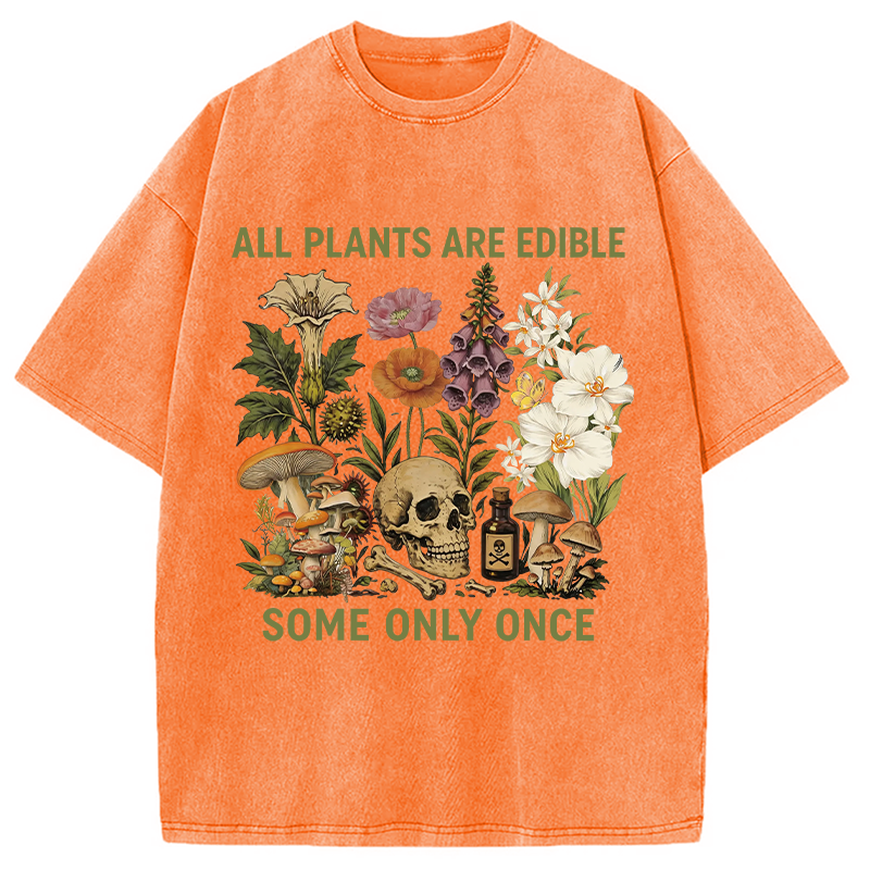 Modecanvas Some Only Once DTG Printing Washed T-Shirt