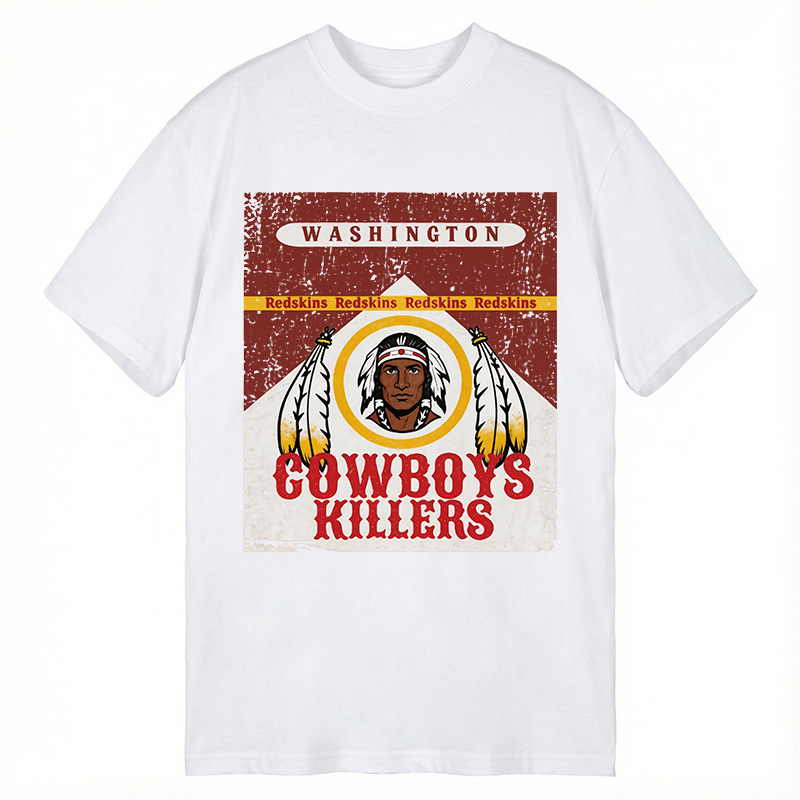 Modecanvas Vintage Killers Washington Redskins DTG Printing Classic T-Shirt-modecanvas