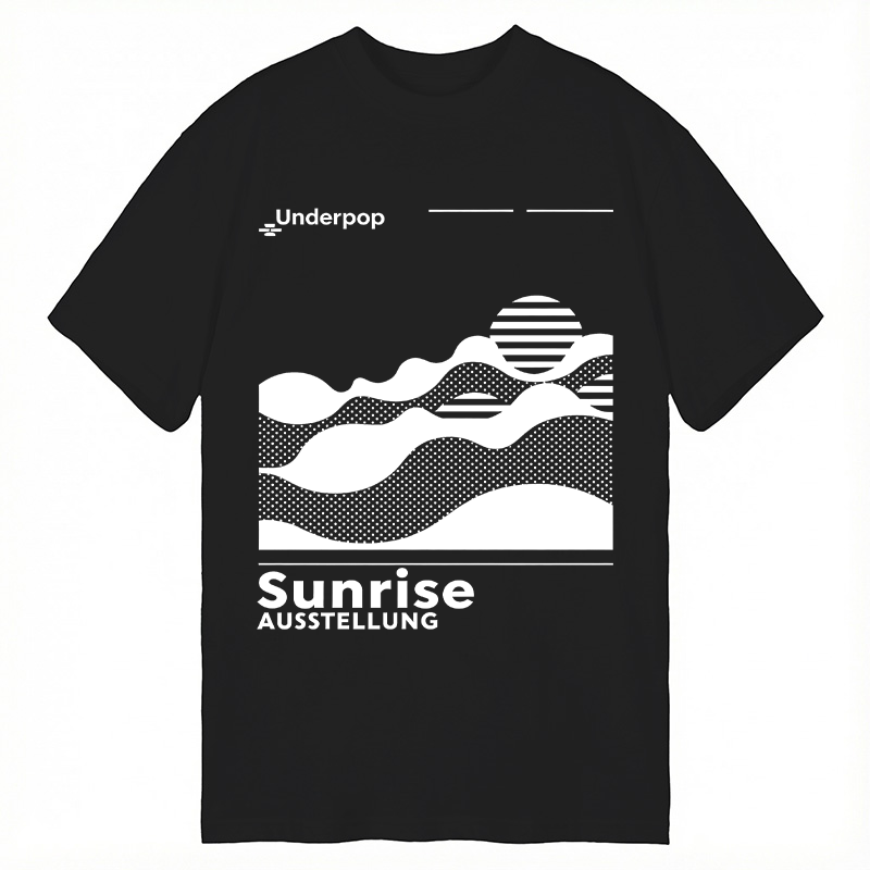 Modecanvas Sunrise DTG Printing Classic T-Shirt-modecanvas