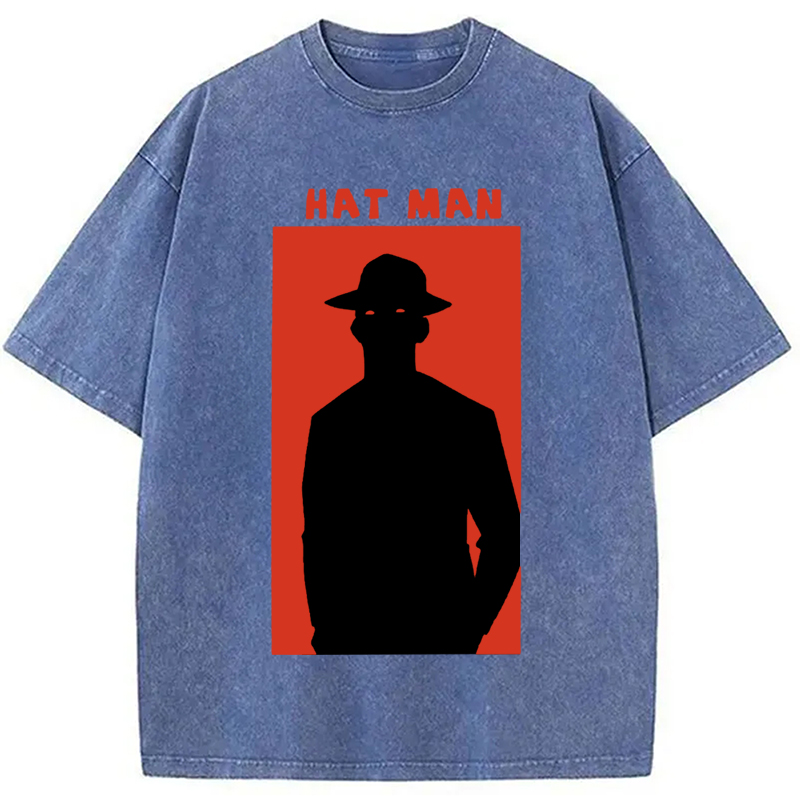 Modecanvas Hat Man Washed T-Shirt