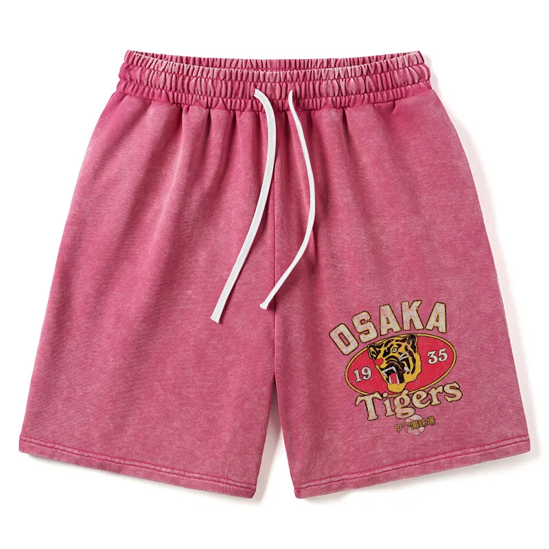 Modecanvas Osaka Tigers 1935 Washed Shorts