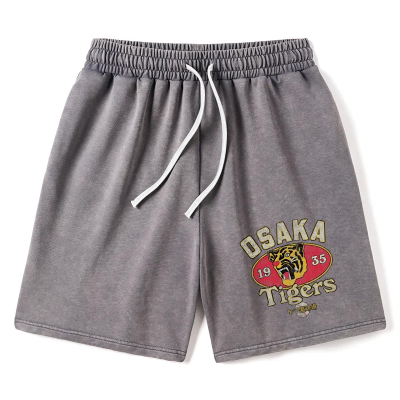 Modecanvas Osaka Tigers 1935 Washed Shorts
