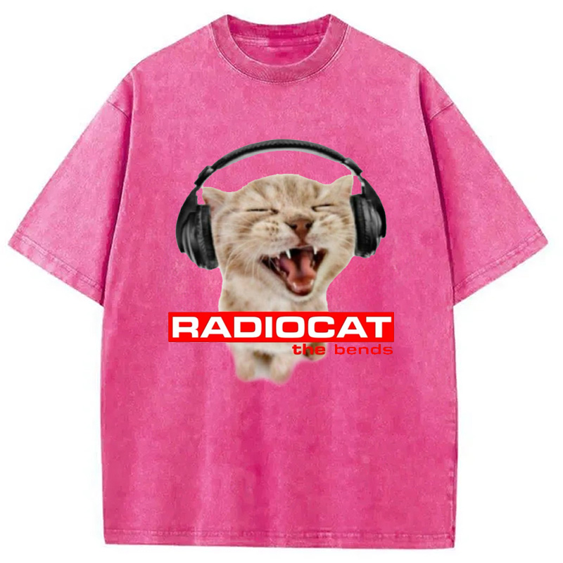 Modecanvas Radiocat The Bends Washed T-Shirt