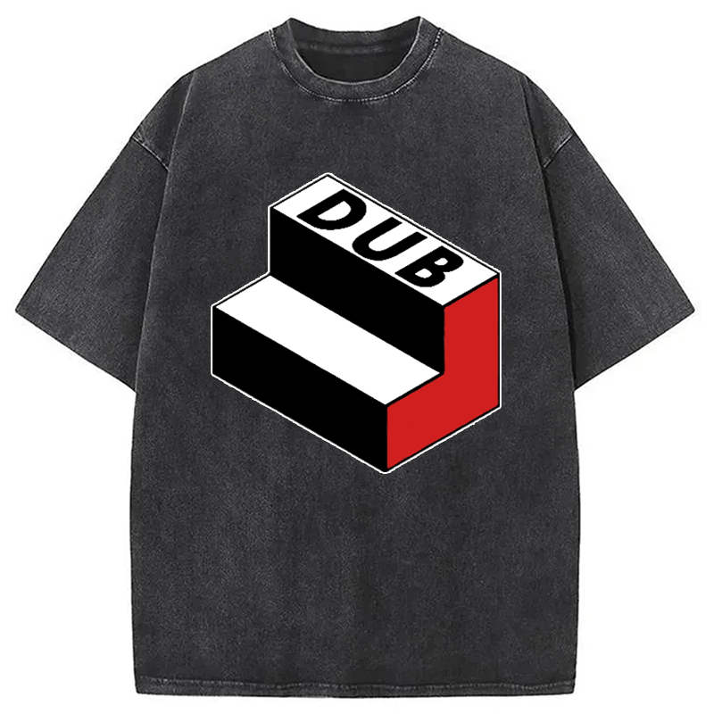 Modecanvas Dubstep Funny Washed T-Shirt