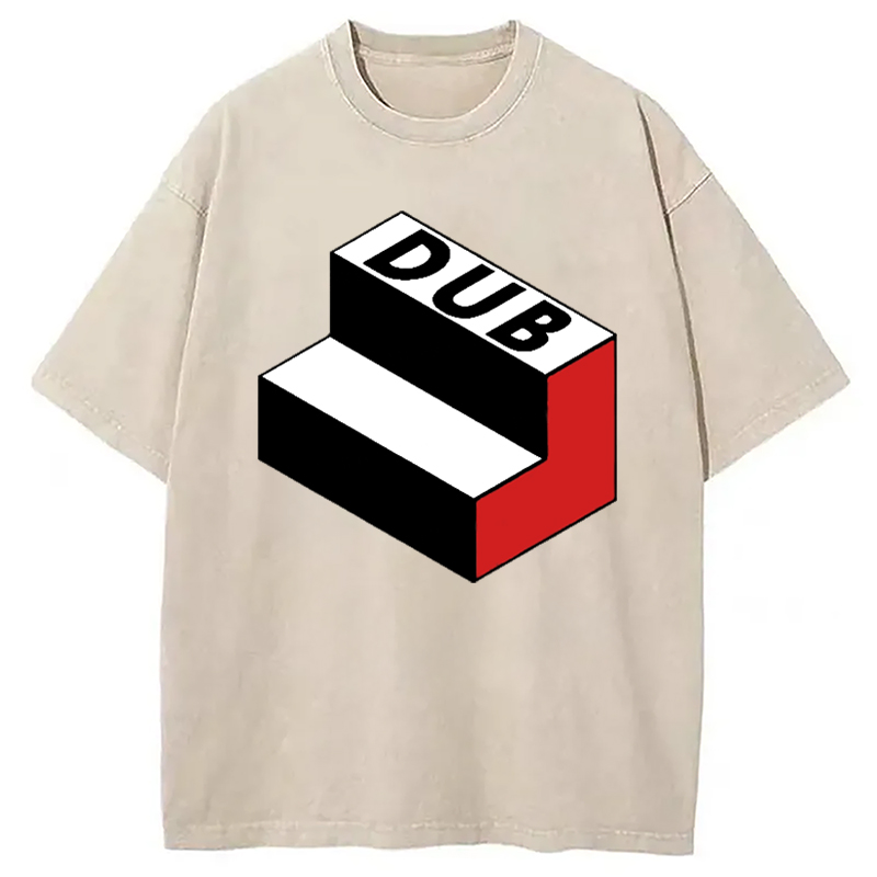 Modecanvas Dubstep Funny Washed T-Shirt