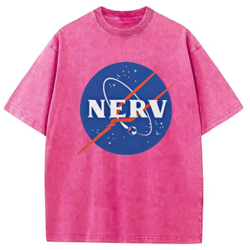 Modecanvas Japanese NERV Washed T-Shirt