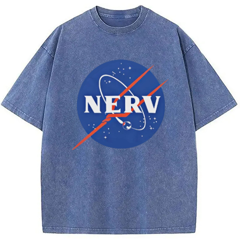 Modecanvas Japanese NERV Washed T-Shirt