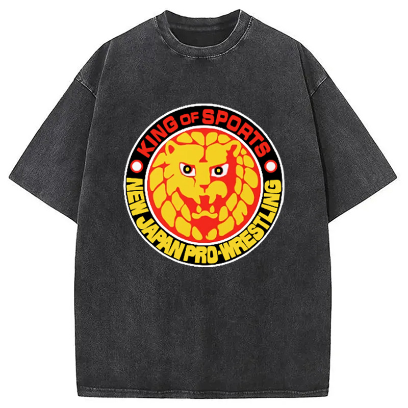 Modecanvas Japan Pro Wrestling Washed T-Shirt