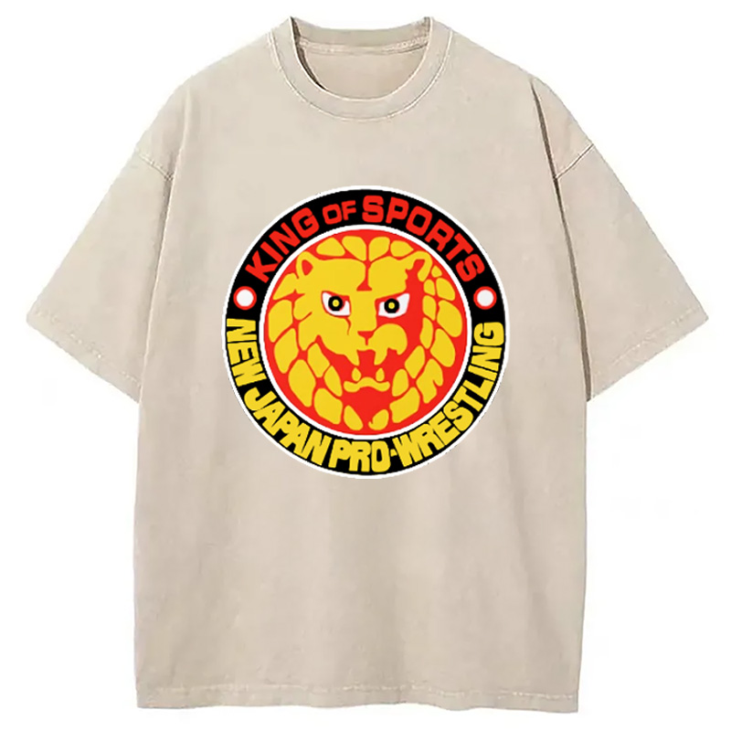 Modecanvas Japan Pro Wrestling Washed T-Shirt