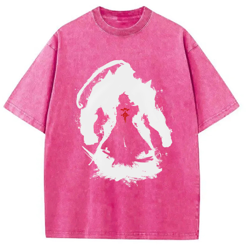 Modecanvas Elric Brothers - FMA Washed T-Shirt