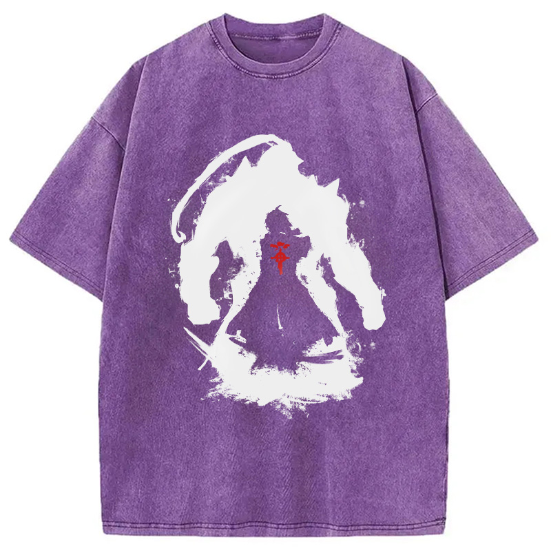 Modecanvas Elric Brothers - FMA Washed T-Shirt